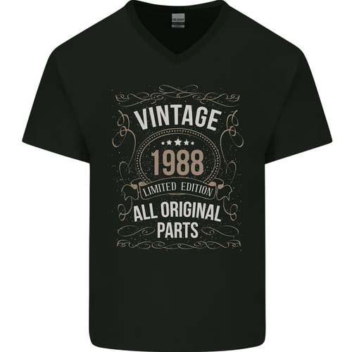 T-shirt Homme 18ème Anniversaire – Édition Limitée 2007, Noir, Coton