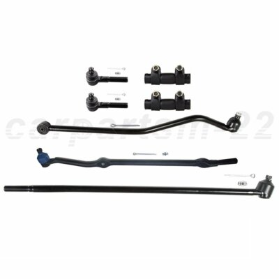 7Pcs Suspension Tie Rod End Track Bar Kit For 1993-1998 Jeep