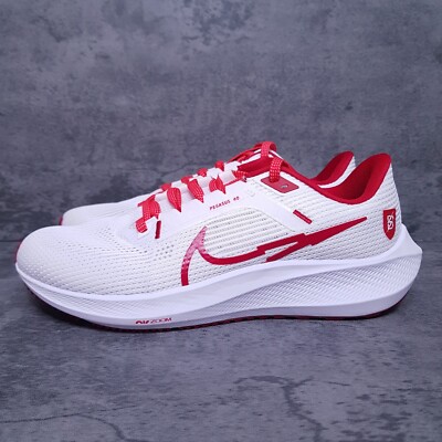 NIKE Pegasus 40 BTC Bowerman Road Running Shoes Mens 7.5 Womens 9 White Red nby