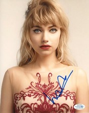 Imogen Poots Sexy Signed Autographed Signed 8x10 Photo ACOA 2020-2