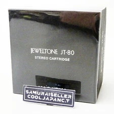 NAGAOKA JT-80BK MM Type Stereo Cartridge JEWELTONE Made In Japan NEW