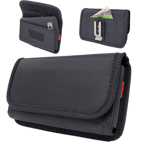 For Samsung Galaxy A35 A15 A54 A53 Rugged Nylon Case Belt Clip Holster Pouch - Picture 20 of 22