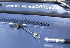 Kreuzgelenke Kardanwelle abschmieren Lada Niva Taiga 4x4 Adapter Düsenrohr 