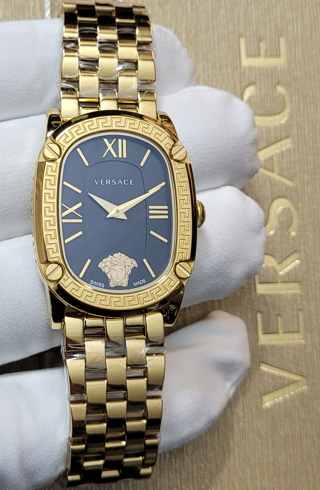 Versace VE1B00818 New Couture black gold Stainless Steel Women's Watch