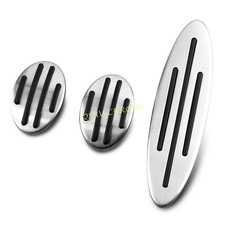 Für 2007-2023 Mini Edelstahl Auto Kupplung Gas Accelerator Bremse Pedal Bezüge