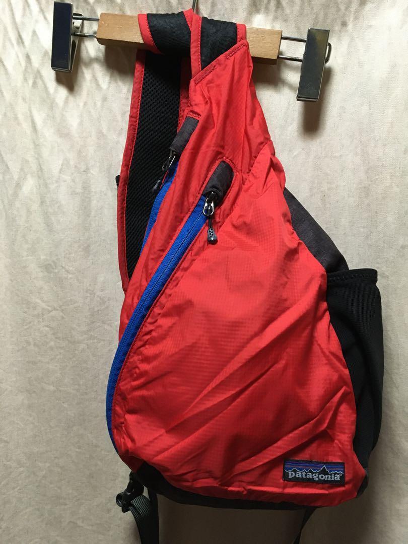 patagonia travel sling bag Patagonia F0 Old Lightweight Travel Sling Atom Men shoulder Top Handle Hand  Bag