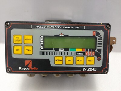 Rayco Wylie W2245 Rated Capacity Indicator