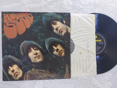 BEATLES★Rubber Soul UK Y/B Parlophone mo The Beatles Collection » Rubber Soul, Parlophone, PCS 3075.