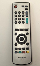 Sharp LCDTV GA470WJSA Remote Control Silver