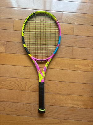 New Rafa Pure Aero Racket + Strings and Bag | eBay
