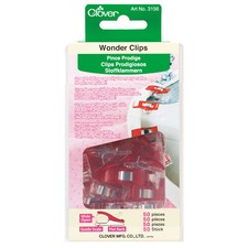 Clover Wonder Clips Pack of 50 No Pins Requir...