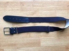 Teamwork Adjustable Baseball Softball Belt Adult Color Navy Blue NEW