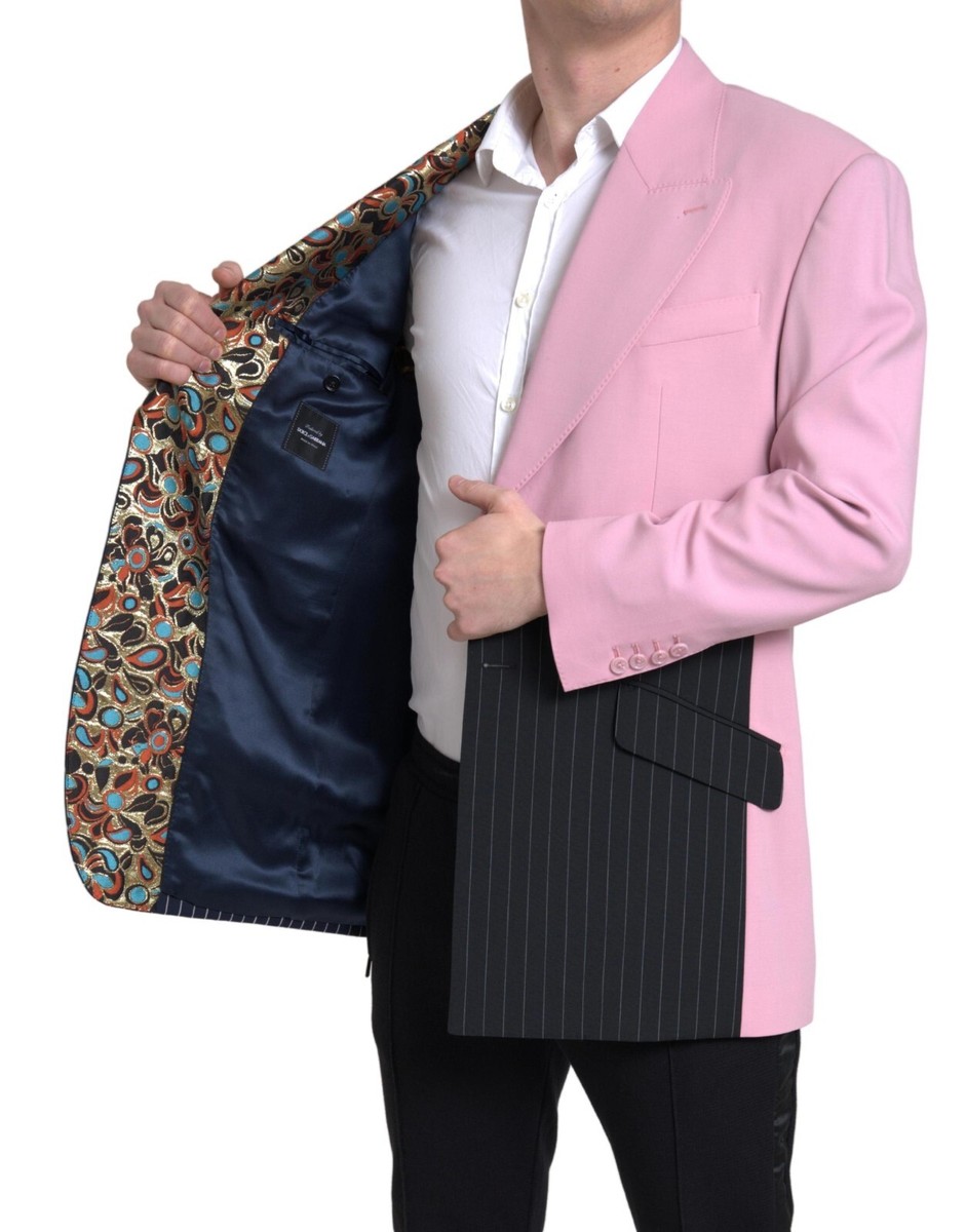 【SALE!!】DOLCE&GABBANA コットンデニム ギャザートップスIT36 DOLCE & GABBANA Blazer Multicolor Patchwork Single Breasted