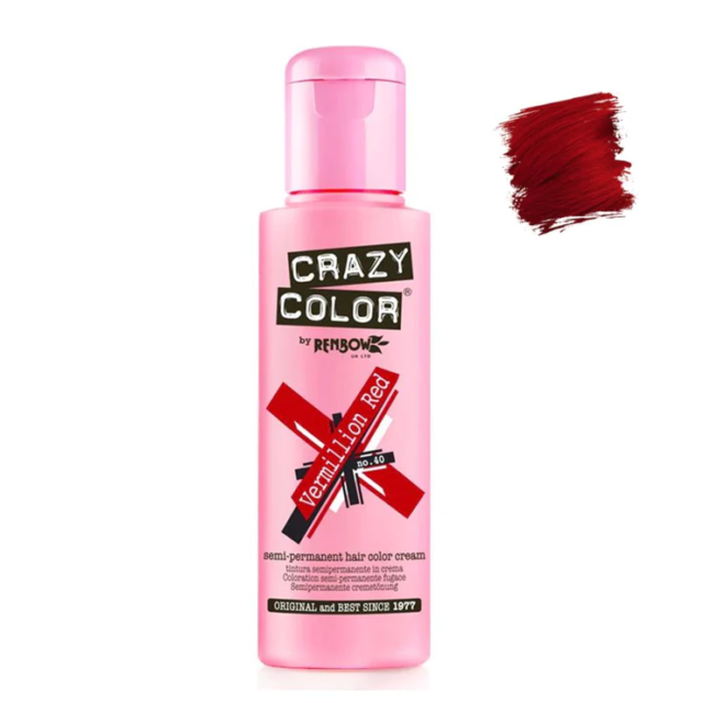 Crazy Color Semi Permanent Hair Dye 100ml | CHOOSE YOUR COLOUR | AUS SELLER VZ9829