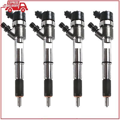 4x Common Rail Fuel Injectors 6271-11-3100 for Komatsu PC70-8 PC130-8 0445110307