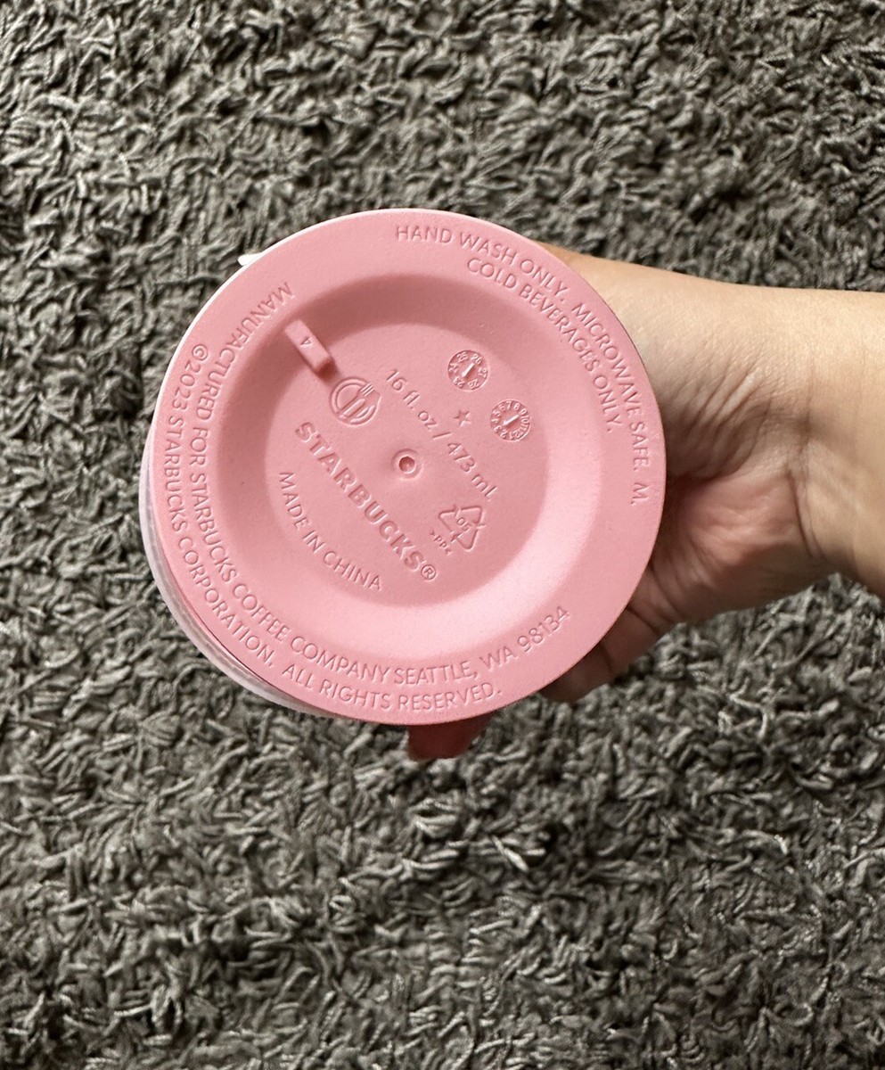 2023 Starbucks x Blackpink Rhinestone Bling Rose Gold Tumbler