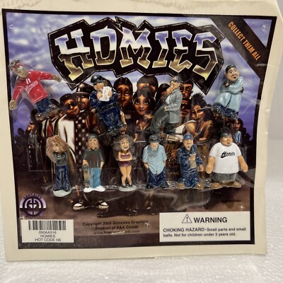 homies series 3 rare pack of 10 collectible mini figures 2000