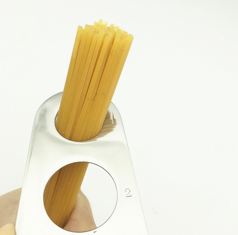Misuratore Per Spaghetti In Acciaio Inox - 4 Fori Per Porzioni Perfette - Foto 6