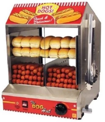 Hot dog steamer, hot dog machine, paragon hot dog steamer, commercial, USA MADE