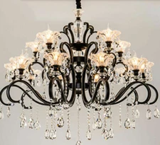 K9 Crystal Living Room Ceiling Fixtures Chandelier Lighting Luxury Bedroom Light