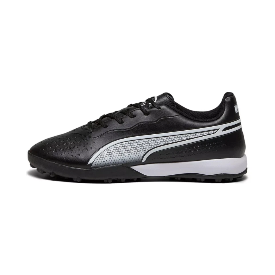 Puma King Match TT Fußballschuhe Schwarz Multinocken Kunstrasen - 107260-01 - Bild 2 von 4