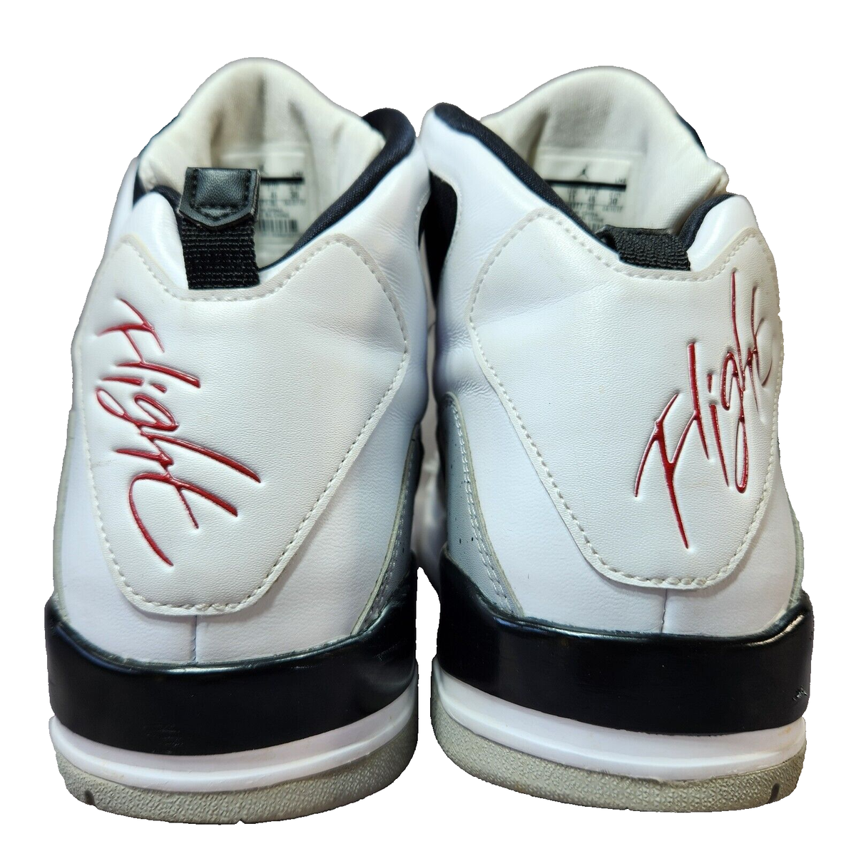 JORDAN SC-3 White Cement Leather Sz 12 White/Gym Red-Wolf Grey-Black 629877-105 Jordan SC-3 White Gym Red Men main image 2