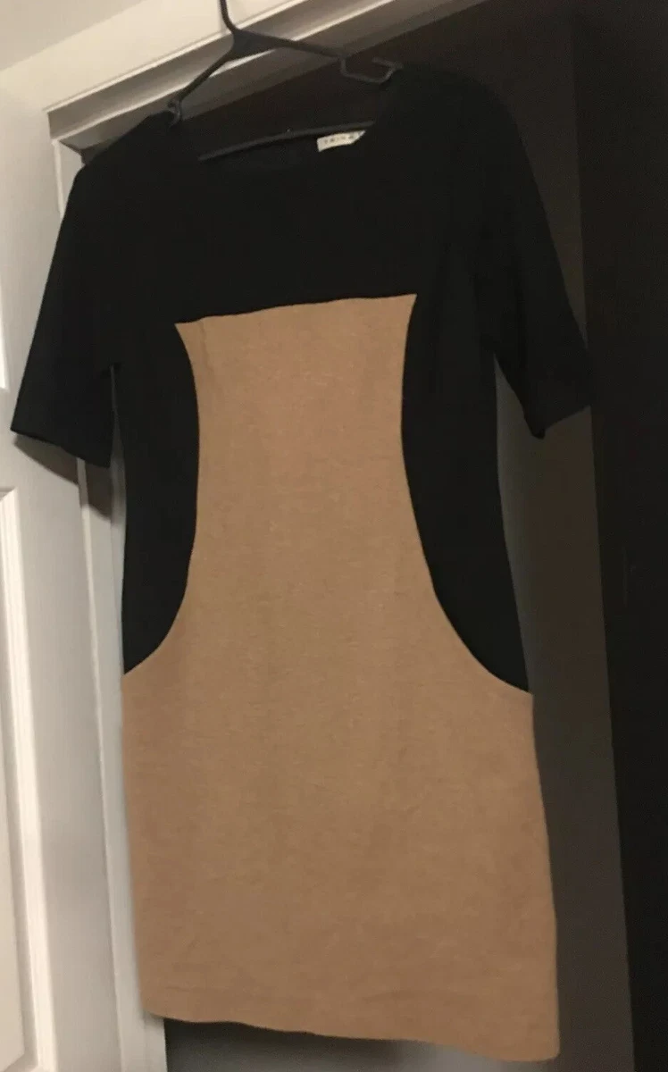 Black tan deals dress