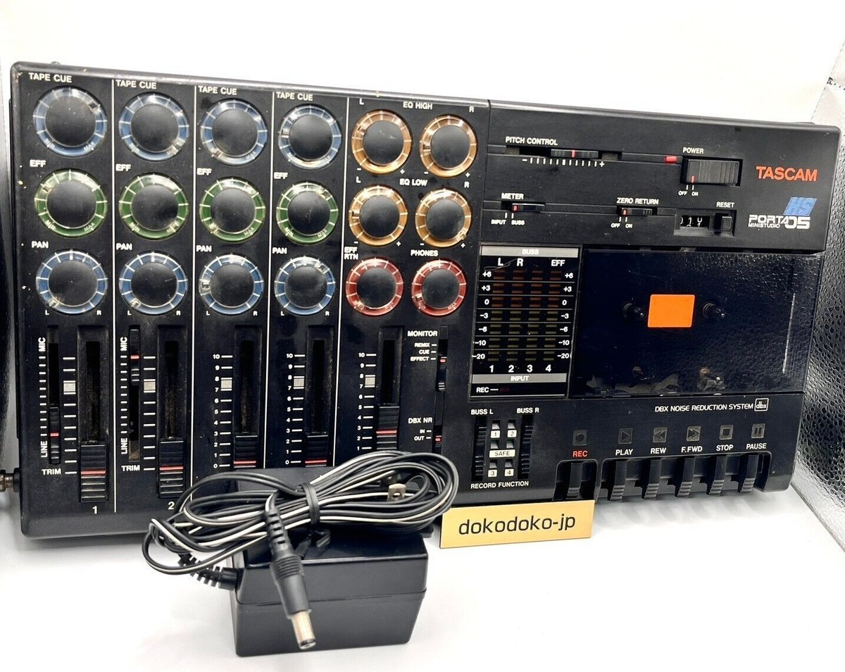 TASCAM PORTA 05 整備動作品 マルチトラックレコーダー 80s カセット