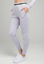 SikSilk Womens Lilac Revert Poly Track Pants UK10 Small