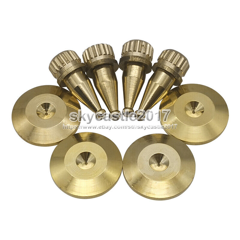 4PCS M8x34 Copper Speaker Spike Isolation Foot Shockproof Stand