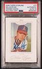 2006 Topps Sterling Nolan Ryan HOF Signed Baseball Card #77 Certified PSA/DNA 10