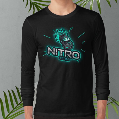 Nitro team Long Sleeve T-Shirt Funny  Size S to 5XL