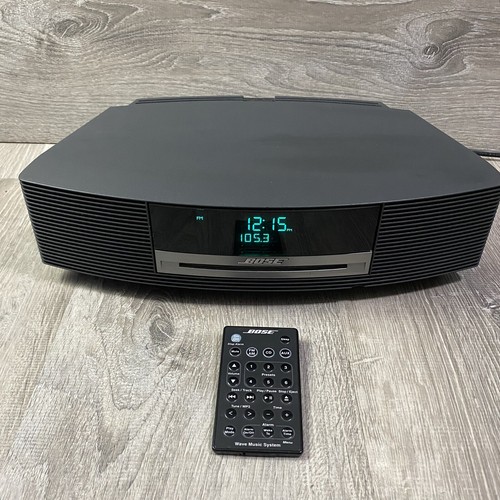 Bose Wave Music System III With Analog Am/FM Radio, CD Player And Alarm Clock (Platinum White