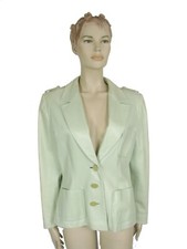 NEW COUTURE GiVENCHY BUTTERY SOFT LEATHER JACKET sz EU 46 ITALY