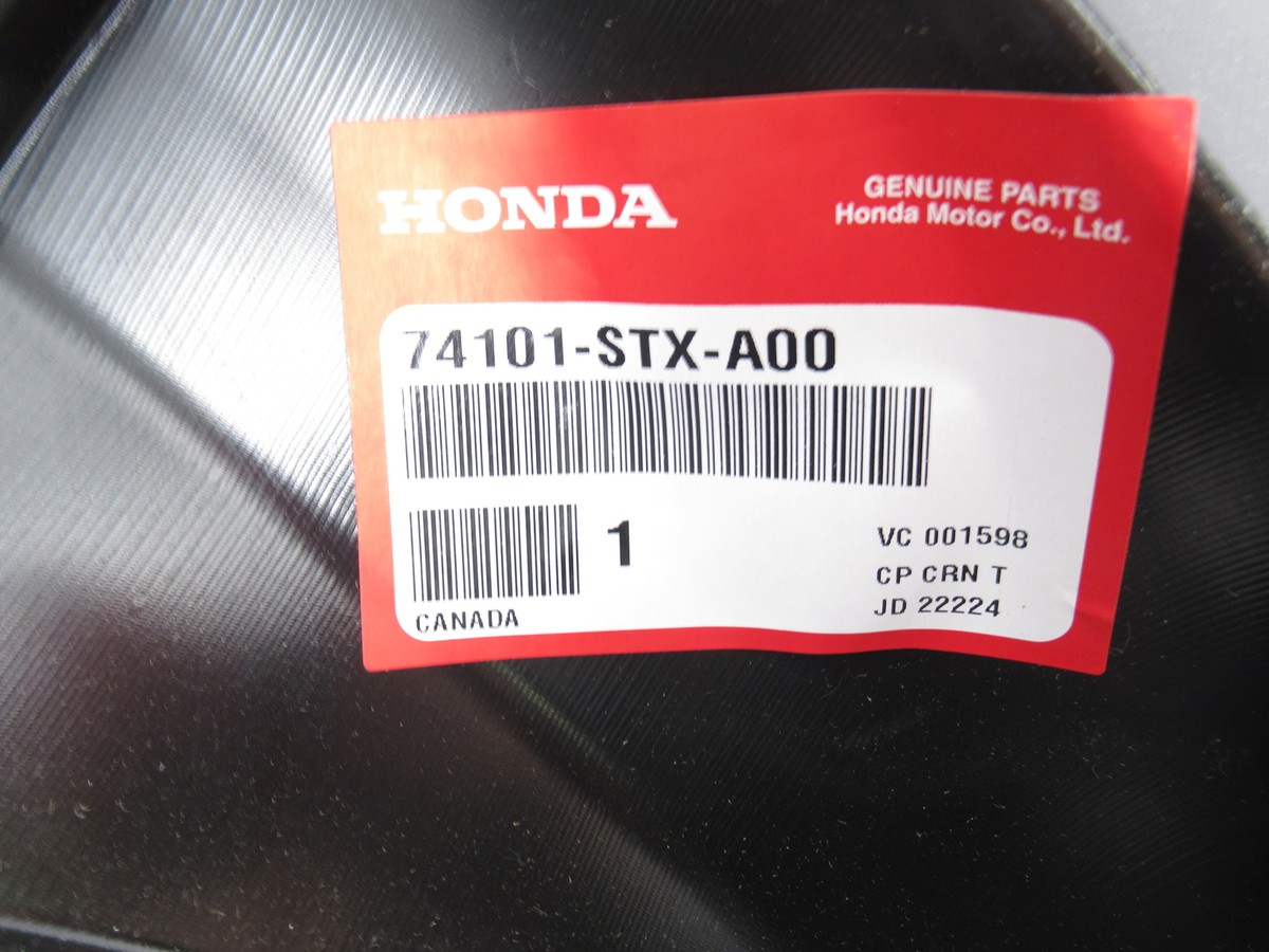 Genuine OEM Honda Acura 74101-STX-A00 Passenger RH Front Fender