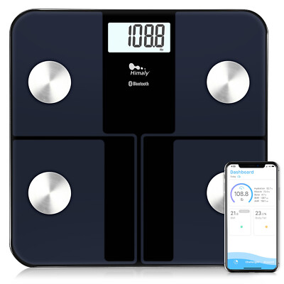 Body Weight Scale with Step-on Techology Bathroom Scale Highly Accurate 400lbs