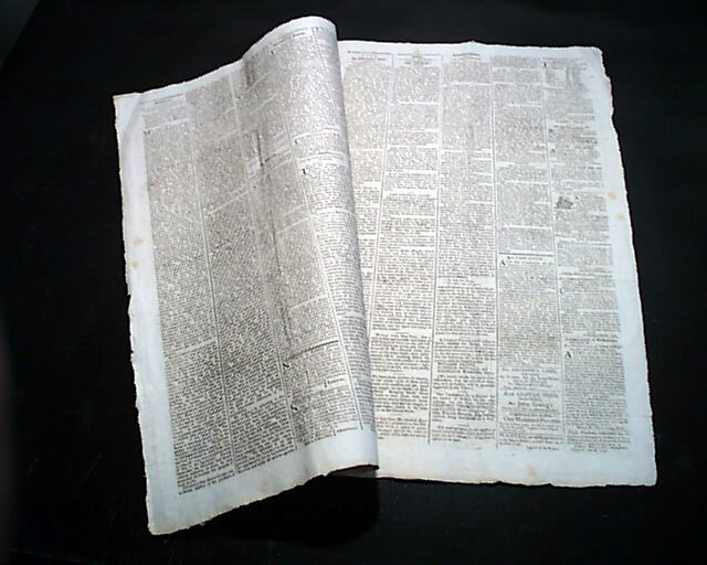 JOHN HANCOCK Massachusetts Governor Signature Type SIGNED 1790 Boston