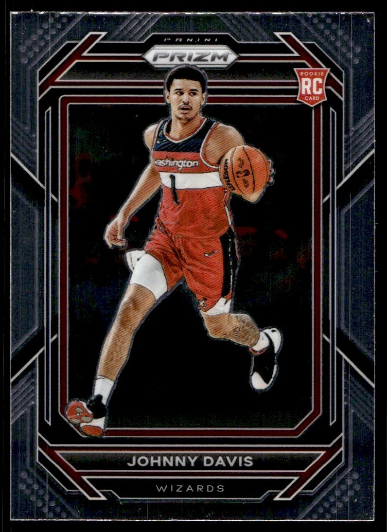 2022-23 Panini Prizm Johnny Davis Rookie A40 Washington Wizards #231
