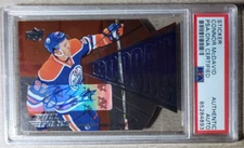Connor McDavid Signed 2015-16 Upper Deck Full Force Auto RC PSA/DNA Autograph