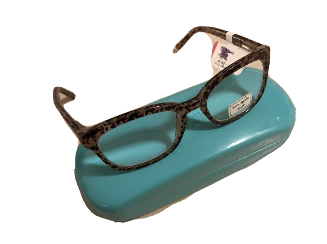 KATE SPADE READING GLASSES SZ 2.50 TABBY BROWN NWT eBay