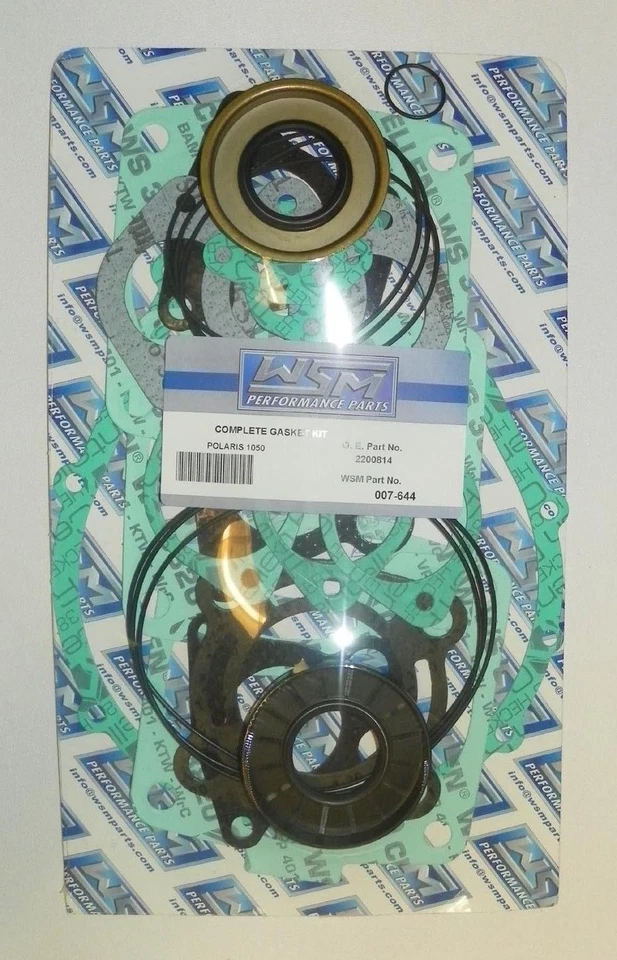 WSM Polaris 1050 Complete Gasket & Seal Kit '97-'99, 007-644, 2200883, 2200920 - Image 2 of 2