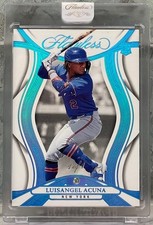 Luisangel Acuna 2025 Panini Flawless RC #10 Platinum 1/1 Diamond Rookie