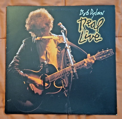 Bob Dylan – Real Live - Live Recording (Vinyl LP, 1984) Columbia – FC 39944