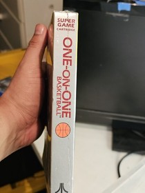 Atari 7800: One-on-One Basketball - Sealed - CIB, Shrinkwrapped
