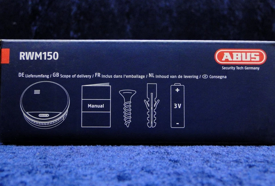 ABUS RWM150 Rauchwarnmelder - 10 Jahre Batterie - VdS Rauchwarner - Rauchmelder - Bild 3 von 4