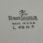 Vintage Homer Laughlin Platter (HLCR1334), Yellow, Pink, Blue Floral Pattern — photo 4