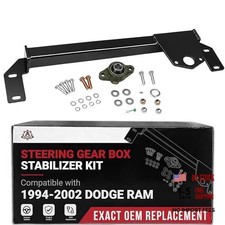 Steering Gear Box Stabilizer Kit - Compatible With Dodge Ram Trucks - Replaces Steering Gear Box Stabilizer Kit - Compatible With Dodge Ram Trucks - Replaces