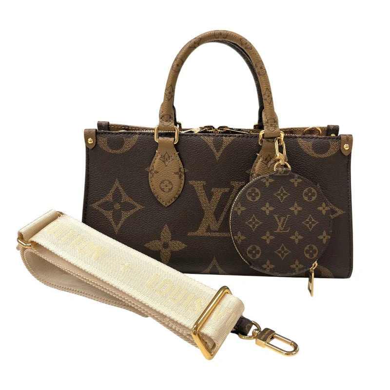 LOUIS VUITTON OnTheGo EW Brown Monogram Shoulder Bag M46653 #OKB1791