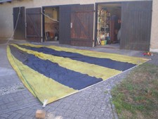 Blister ? Spinnacker? Spi ? H&ouml;he  7,70 m Breite 4,15 m