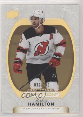 2021-22 Upper Deck Ovation Gold Spectrum Standing 32/250 Dougie Hamilton #57 0l3